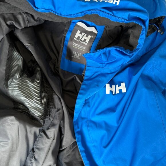 Helly Hansen Dubliner Rain Jacket | Racer Blue | Size XL - Picture 4 of 7